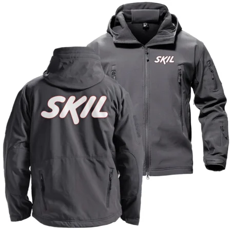 Skil Exclusive Logo Hooded Military Tactical Jacket BLC110A2010