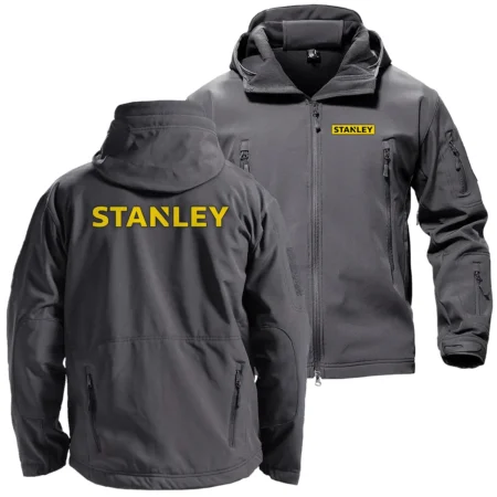 Stanley Exclusive Logo Hooded Military Tactical Jacket BLC110A2610