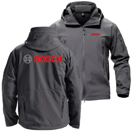 Bosch Exclusive Logo Hooded Military Tactical Jacket BLC110A3310