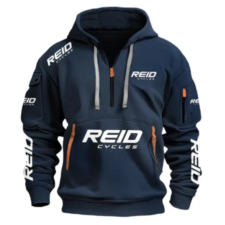 Reid Bikes Exclusive Logo Fashion Hoodie Half Zipper BLBC210A011