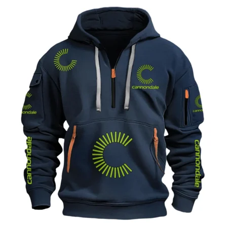 Cannondale Exclusive Logo Fashion Hoodie Half Zipper BLBC210A241