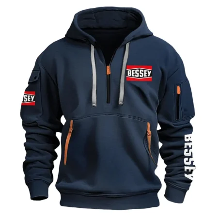 Bessey Exclusive Logo Fashion Hoodie Half Zipper BLC110A011