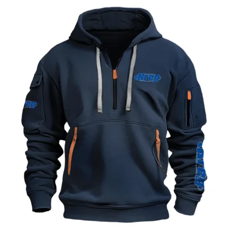 Kreg Exclusive Logo Fashion Hoodie Half Zipper BLC110A291