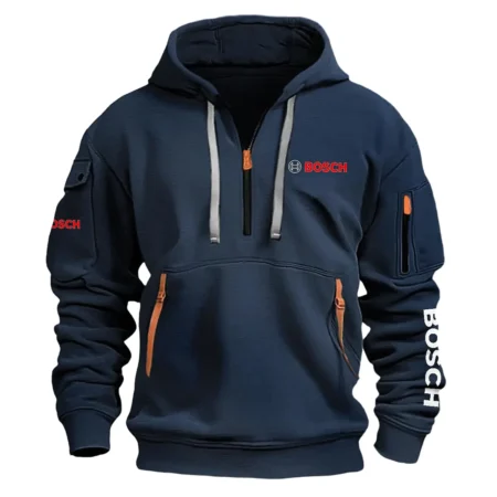 Bosch Exclusive Logo Fashion Hoodie Half Zipper BLC110A331