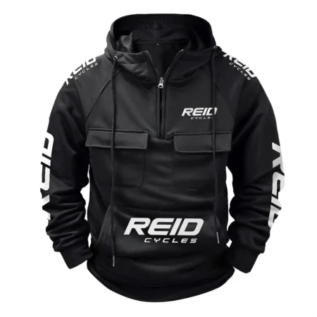 Reid Bikes Exclusive Logo Tactical Quarter Zip Hoodie BLBC210A012