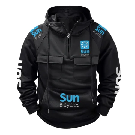 Sun Bicycles Exclusive Logo Tactical Quarter Zip Hoodie BLBC210A042