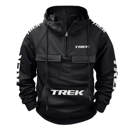 Trek Exclusive Logo Tactical Quarter Zip Hoodie BLBC210A262