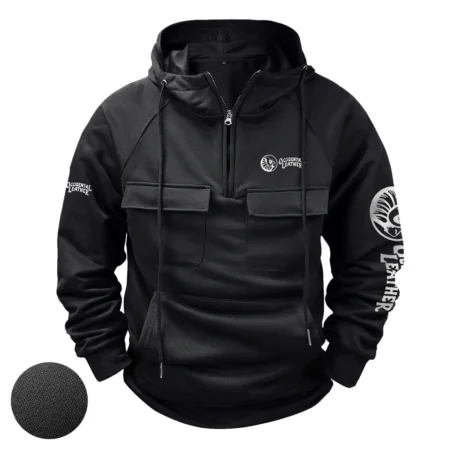 Occidental Leather Exclusive Logo Tactical Quarter Zip Hoodie BLC110A112