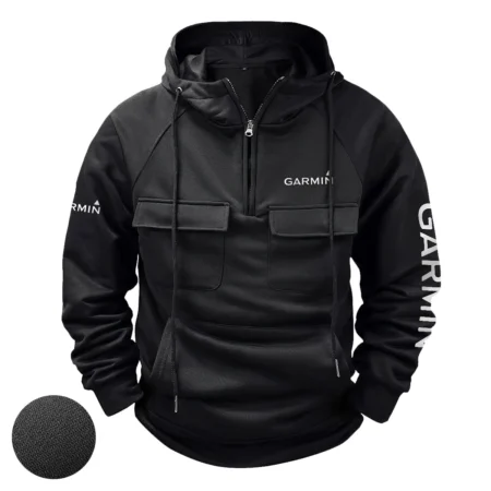 Garmin Exclusive Logo Tactical Quarter Zip Hoodie BLC110A172