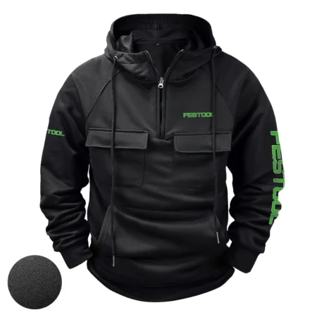 Festool Exclusive Logo Tactical Quarter Zip Hoodie BLC110A282