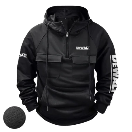 DeWalt Exclusive Logo Tactical Quarter Zip Hoodie BLC110A372