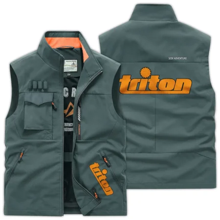 Triton Exclusive Logo Outdoor Vest BLC110A083