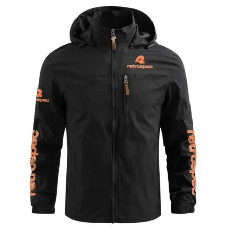 Retrospec Exclusive Logo Waterproof Outdoor Jacket BLBC210A134