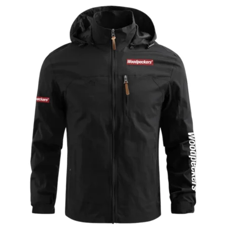 Woodpeckers Exclusive Logo Waterproof Outdoor Jacket BLC110A024