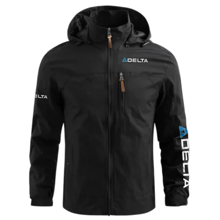 Delta Exclusive Logo Waterproof Outdoor Jacket BLC110A074