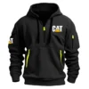 Special Release Caterpillar Construction  Hoodie Half Zipper QTCO191124A2CAT - Gray