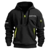 Special Release Freightliner Construction  Hoodie Half Zipper QTCO191124A2FRE - Gray