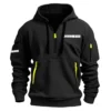 Special Release Liebherr Construction  Hoodie Half Zipper QTCO191124A2LIE - Gray