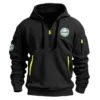 Benelli Motorcycles Exclusive Logo Hoodie Half Zipper Motorcycles Fans Loves QTMT191224A1BEN - Gray