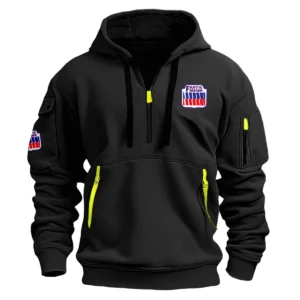 Fantic Motorcycles Exclusive Logo Hoodie Half Zipper Motorcycles Fans Loves QTMT191224A1FAN - Black