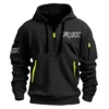 Fox Racing Exclusive Logo Hoodie Half Zipper Motorcycles Fans Loves QTMT191224A1FOX - Gray