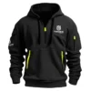 Husqvarna Motorcycles Exclusive Logo Hoodie Half Zipper Motorcycles Fans Loves QTMT191224A1HUS - Gray