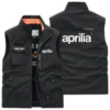 Aprilia Exclusive Logo Outdoor Vest Motorcycles QTMTS261224A01AM - Bean Green