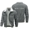 Curtiss Motorcycles Exclusive LogoThickened Corduroy Jacket Motorcycles QTMT191224A5CUR - Black