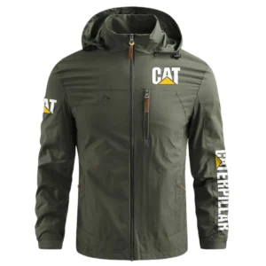 Special Release Caterpillar Construction  Waterproof Outdoor Jacket QTCO191124A1CAT - ArmyGreen