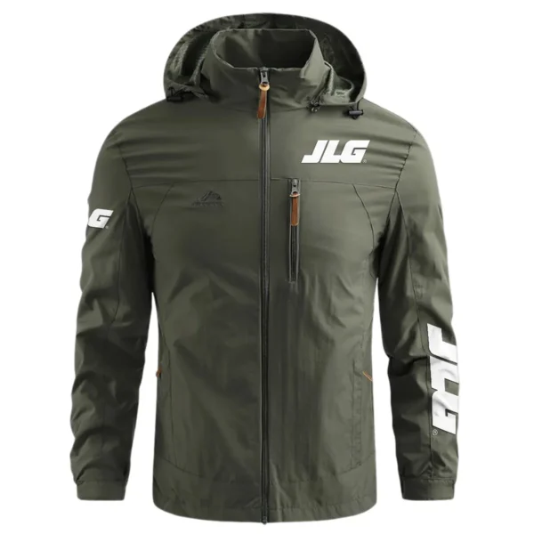 Special Release JLG Construction  Waterproof Outdoor Jacket QTCO191124A1JLG - ArmyGreen