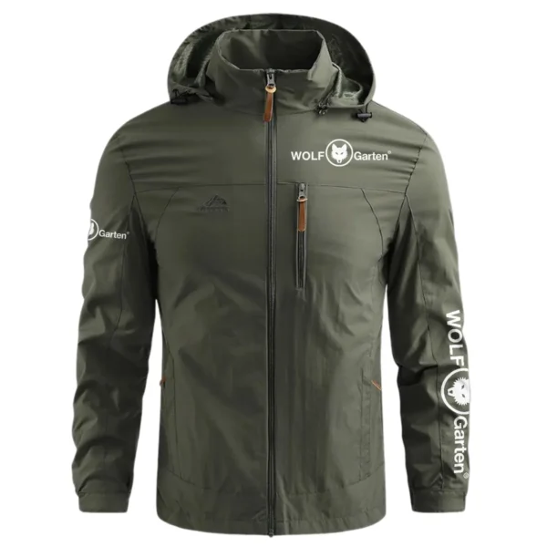 Special Release Wolf-Garten Gardening Waterproof Outdoor Jacket QTGR101124A01WG - ArmyGreen