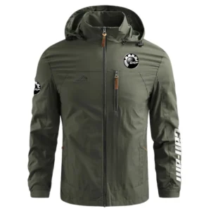 BRP Can-am Exclusive Logo Waterproof Outdoor Jacket Motorcycles QTMT191224A2CAN - Army Green