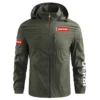 Derbi Motorcycles Exclusive Logo Waterproof Outdoor Jacket Motorcycles QTMT191224A2DER - Gray