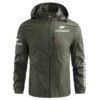 Hyosung Motorcyles Exclusive Logo Waterproof Outdoor Jacket Motorcycles QTMT191224A2HYO - Khaki