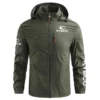 Kymco Motorcycles Exclusive Logo Waterproof Outdoor Jacket Motorcycles QTMT191224A2KYM - Khaki