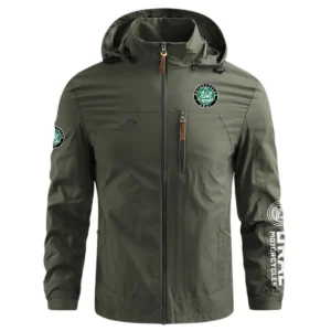 Ural Motorcycles Exclusive Logo Waterproof Outdoor Jacket Motorcycles QTMT191224A2URA - Army Green