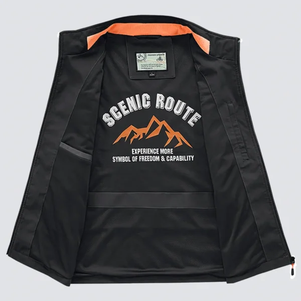 JLG Construction			 Exclusive Logo Outdoor Vest BLCW309A5OSV - Black