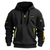 Powermatic Carpenter Exclusive Logo Fashion Hoodie Half Zipper BLC110A4HHZ - Gray