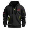 Diamondback Carpenter Exclusive Logo Fashion Hoodie Half Zipper BLC110A13HHZ - Gray