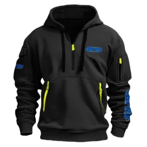 Kreg Tool Carpenter Exclusive Logo Fashion Hoodie Half Zipper BLC110A29HHZ - Black