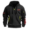 Wacker Neuson Construction			 Exclusive Logo Fashion Hoodie Half Zipper BLCW309A7HHZ - Gray