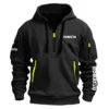 Kobelco Construction			 Exclusive Logo Fashion Hoodie Half Zipper BLCW309A9HHZ - Navy