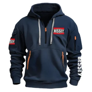 Bessey Tools Carpenter Exclusive Logo Fashion Hoodie Half Zipper BLC110A1HHZ - Navy