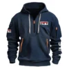 Jet Tools Carpenter Exclusive Logo Fashion Hoodie Half Zipper BLC110A6HHZ - Khaki