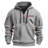 Woodpeckers Carpenter Exclusive Logo Fashion Hoodie Half Zipper BLC110A2HHZ - Black