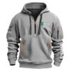 Wera Carpenter Exclusive Logo Fashion Hoodie Half Zipper BLC110A24HHZ - Khaki