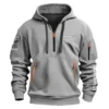 Metabo HPT Carpenter Exclusive Logo Fashion Hoodie Half Zipper BLC110A25HHZ - Khaki