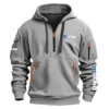 XCMG Construction			 Exclusive Logo Fashion Hoodie Half Zipper BLCW309A19HHZ - Khaki