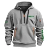 Fendt Farmer Exclusive Logo Fashion Hoodie Half Zipper BLF8424A13HHZ - Khaki