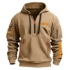 Triton Tools Carpenter Exclusive Logo Fashion Hoodie Half Zipper BLC110A8HHZ - Gray